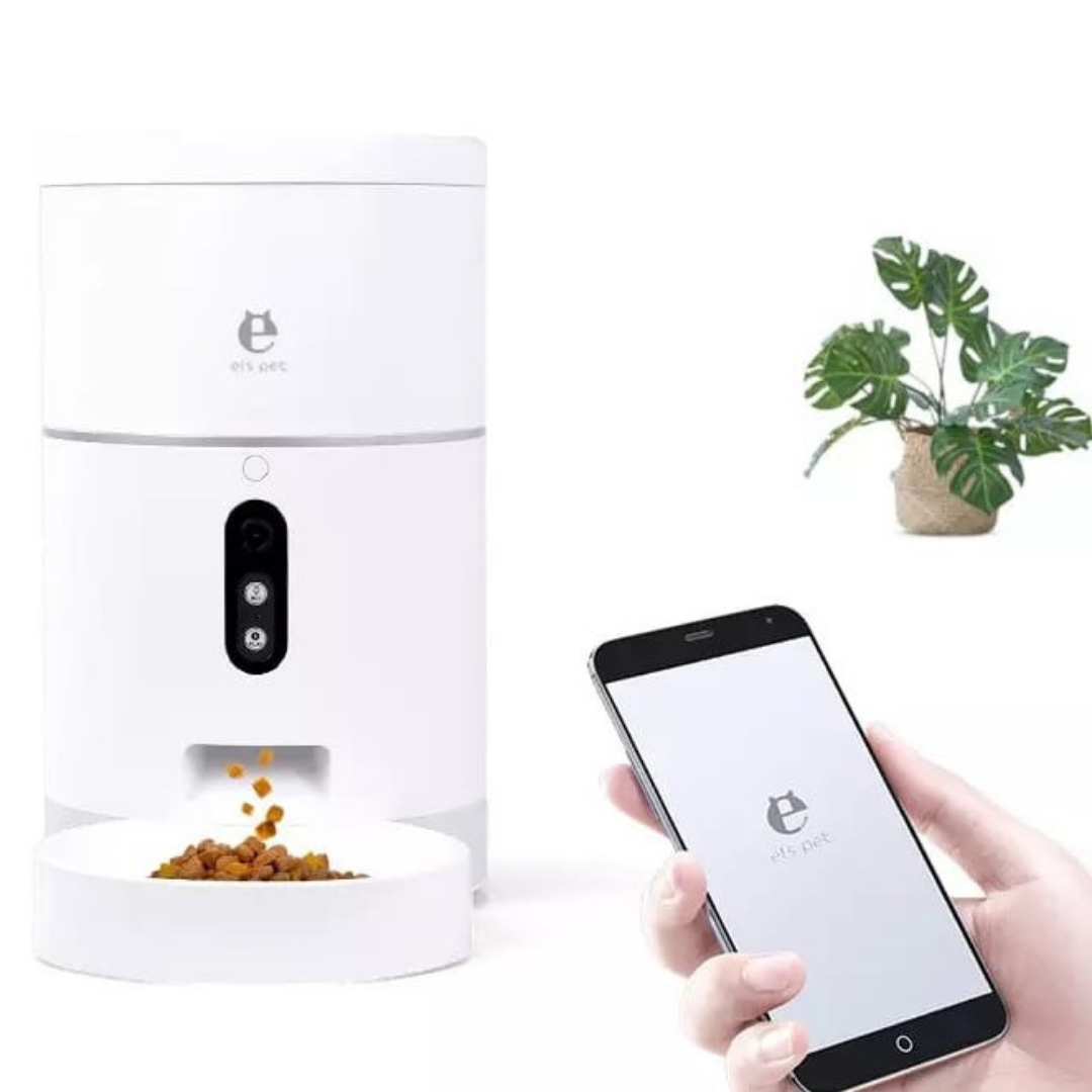 Comedero automático con grabador de voz, bluetooth y cámara. - Imagen 3